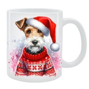 KUBEK Foksterier szorstkowłosy, PIES, ŚWIĘTA, W24H