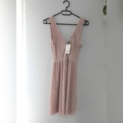 Plisowana sukienka H&M