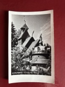 Pocztówki vintage lata 50. / Karpacz Bierutowie kościół Wang