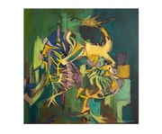 Abstrakcja, 50x50, K.Pieniak