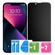 Szkło hartowane privacy 9H do iPhone 13/14/13 Pro/16e– prywatyzujące