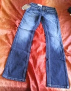 Teddy Smith pipper straight 25 vintage jeansy nowe z metką