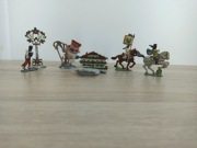 Zestaw figurek ołowianych – dekoracyjne miniatury