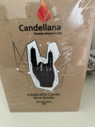 Świeca Hand Rck Black metallic