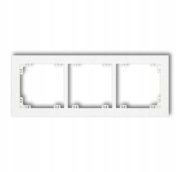 Ramka potrójna Karlik DECO biały DR-3
