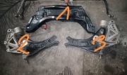 Vw Polo 4 Fox Ibiza Sanki Wózek kołyska Wachacze