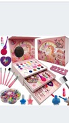 ZESTAW DO MAKIJAŻU DLA DZIECI KUFEREK KOSMETYKI MAKE UP