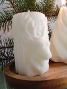 ŚWIECA SOJOWA JELEŃ święta handmade