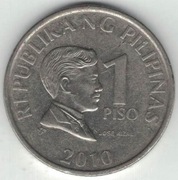 Filipiny 1 piso peso 2010 - 24 mm - nr 1