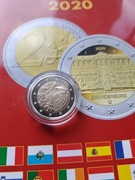 Hiszpania 2022 - 2 Euro okol. 35 Lat Programu Erasmus PP / Proof