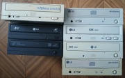 7 sztuk-komplet.Nagrywarki DVD ,CD , CD Romy - EIDE - uszkodzone.