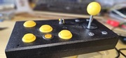 Prawo ręczny uniwersalny joystick arkadowy do AMIGI ATARI C64 Autofajer 