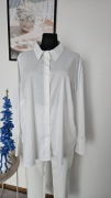 Biała,  klasyczna,  elegancka koszula h&M rozmiar XXL
