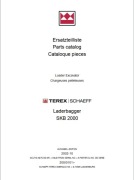 Katalog części TEREX SKB 2000