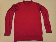 Sweter 100% merino wełna wełniany bielizna koszula bluza