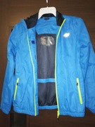 Kurtka przeciwdeszczeowa 4F dziecięca 158