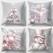 Zestaw 4-rech poszewek Bożonarodzeniowych