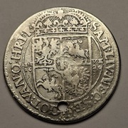 Ort 1620 inicjały II V.E. Zygmunt III Waza (R6). Oryginał.