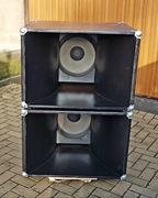 Subwoofery estradowe D.A.S f-800 obudowy plus zwrotnice