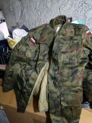 Kurtka zimowa wojskowa moro 