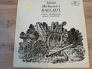 ADAM MICKIEWICZ BALLADY DANUTA MICHAŁOWSKA PŁYTA WINYLOWA