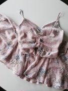 Sukienka TOVA roz. 36 nowa z metką koktajlowa wieczorowa pudrowy róż