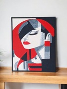 Obraz "Kobieta" 50x40cm pionowy