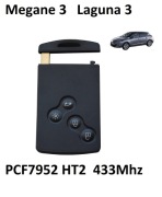 Karta Renault Megane 3 Scenic 3 Laguna Clio 4 HF  