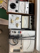 Mierniki multimetry starego typu 