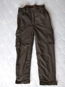 komplet kurtka + spodnie dziecięce myśliwskie bojówki r.140