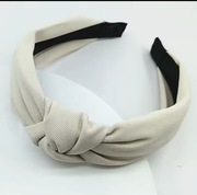 Szeroka opaska beżowa