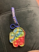 Pop it kolorowy zawieszka 