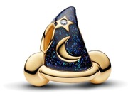 Nowy Charms do bransoletki modułowej - Kapelusz Czarodzieja Myszki Miki