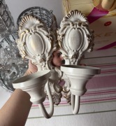 Świecznik ścienny wiaszący antyczny