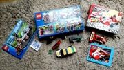 Klocki LEGO City 60042 Pościg policyjny + Ausini samochód wyścigowy