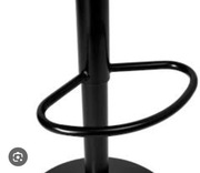 Noga do hokerów Rozstaw śrub 10x10cm Czarna