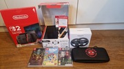 Nintendo Switch 2 Mario Kart + 3gry + akcesoria! Jak Nowa! GWARANCJA!