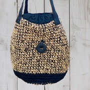 Torba/ worek ze sznurka jutowego