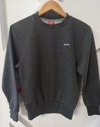 Bluza chłopięca szara 7-8 lat slazenger