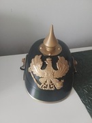 Hełm żołnierza pruskiego.