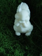 Piękna ręcznie robiona świeca sojowa 