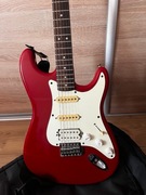Gitara elektryczna Encore Stratocaster HSS – po modyfikacji. Gotowa
