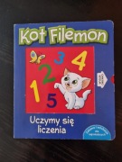 Kot Filemon uczymy  się  liczyć 