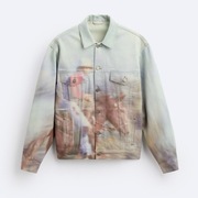 Nowa kurtka jeansowa denim w stylu Cowboy Zara x TwoJeys Limited Edition XL