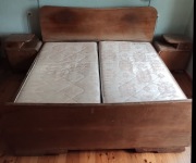 Łóżko z czasów PRL lata 60-te