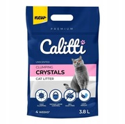 Calitti Clumping Crystals 3,8 l żwirek silikonowy zbrylający antybakteryjny