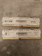 Pamięć RAM Crucial Ballistix Sport LT White 16GB (2x8GB) DDR4-3200 CL16