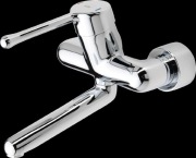 Bateria umywalkowa ścienna kran Oras Medipro Protec 5526A