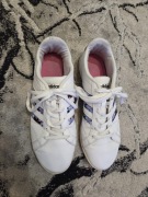 Białe buty sportowe Adidas VS Coneo QT w stylu kwiatowym 39 i 1/3