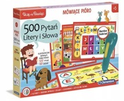 Mówiące Pióro 500 Pytań Litery i Słowa Clementoni Mówi po Polsku 5+